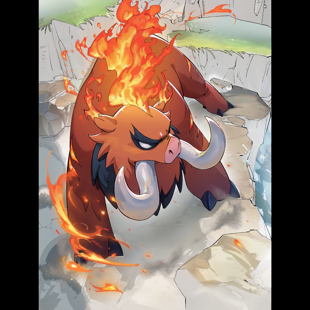 Blazoar card artwork