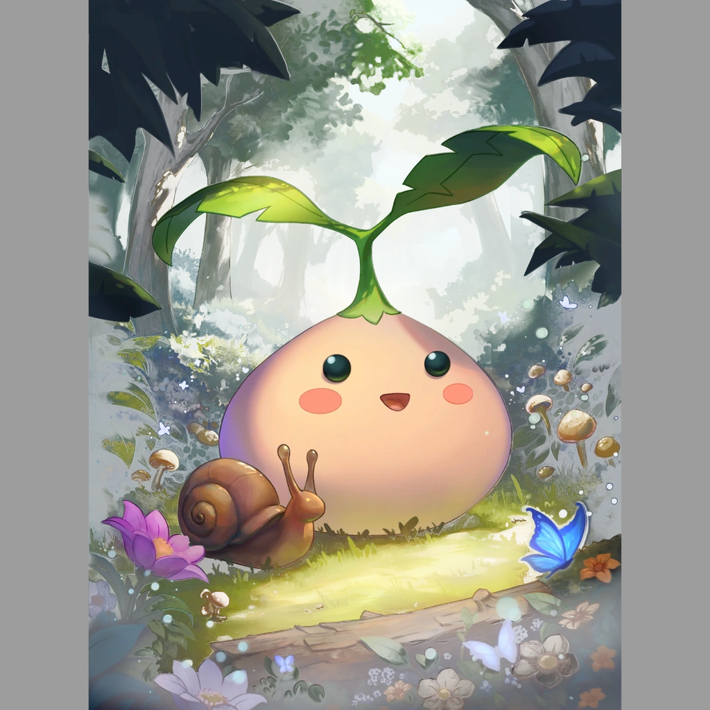 Sapoling card artwork