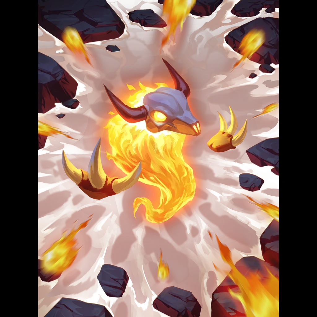 Minotos card artwork