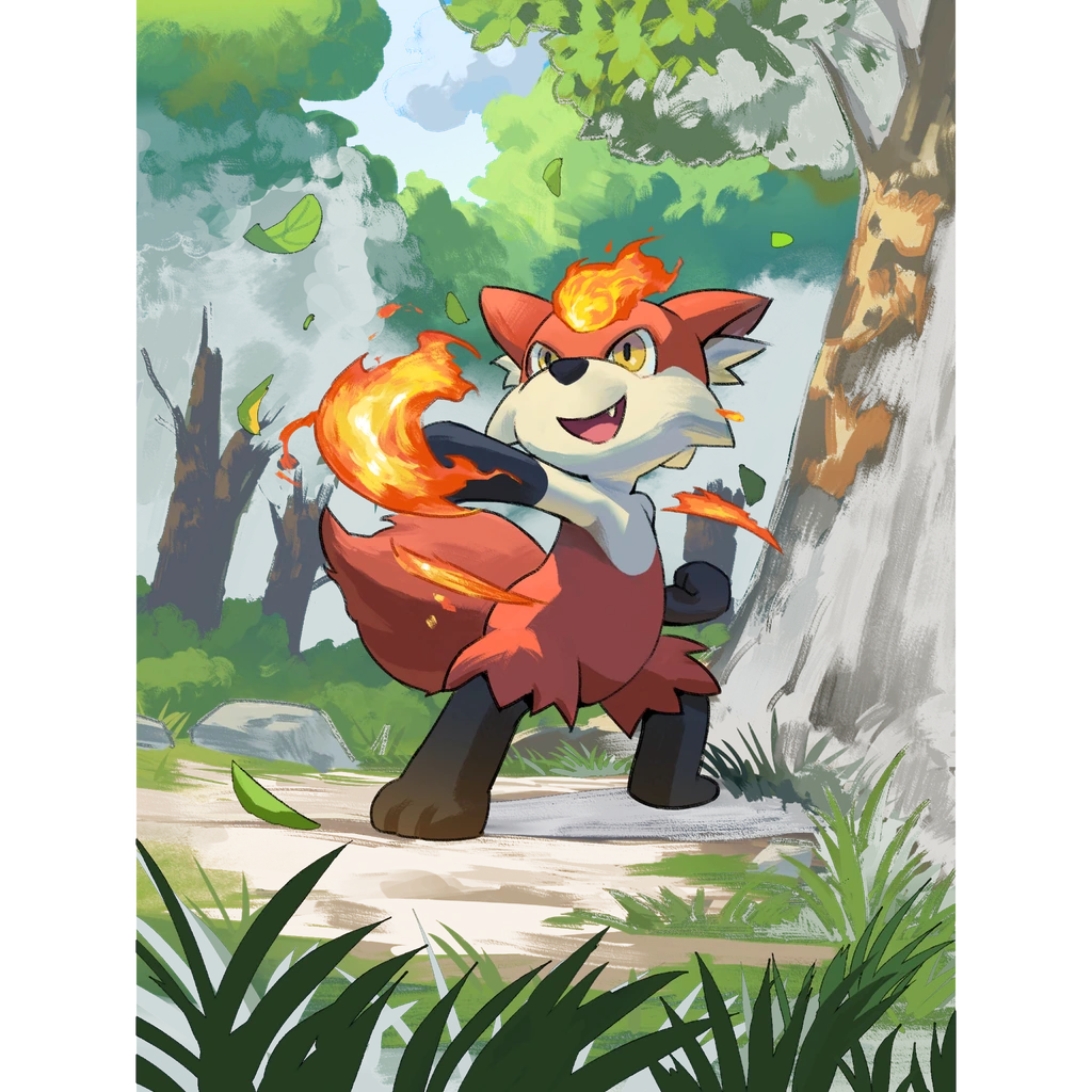 Lupup card artwork