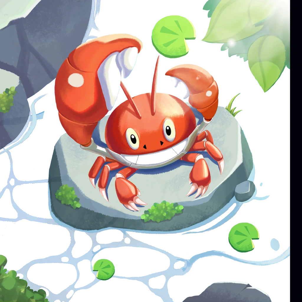 Crablox card artwork