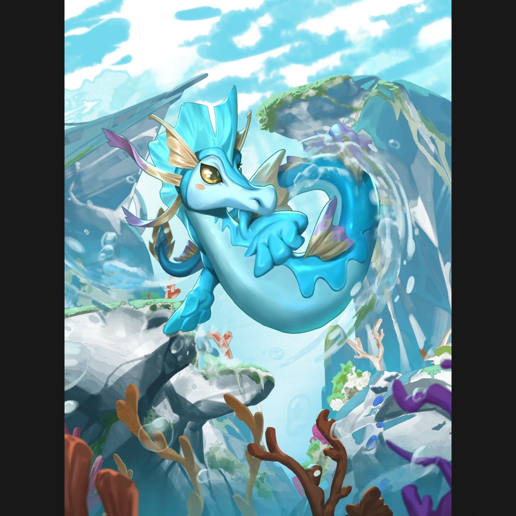 Poseigon card artwork